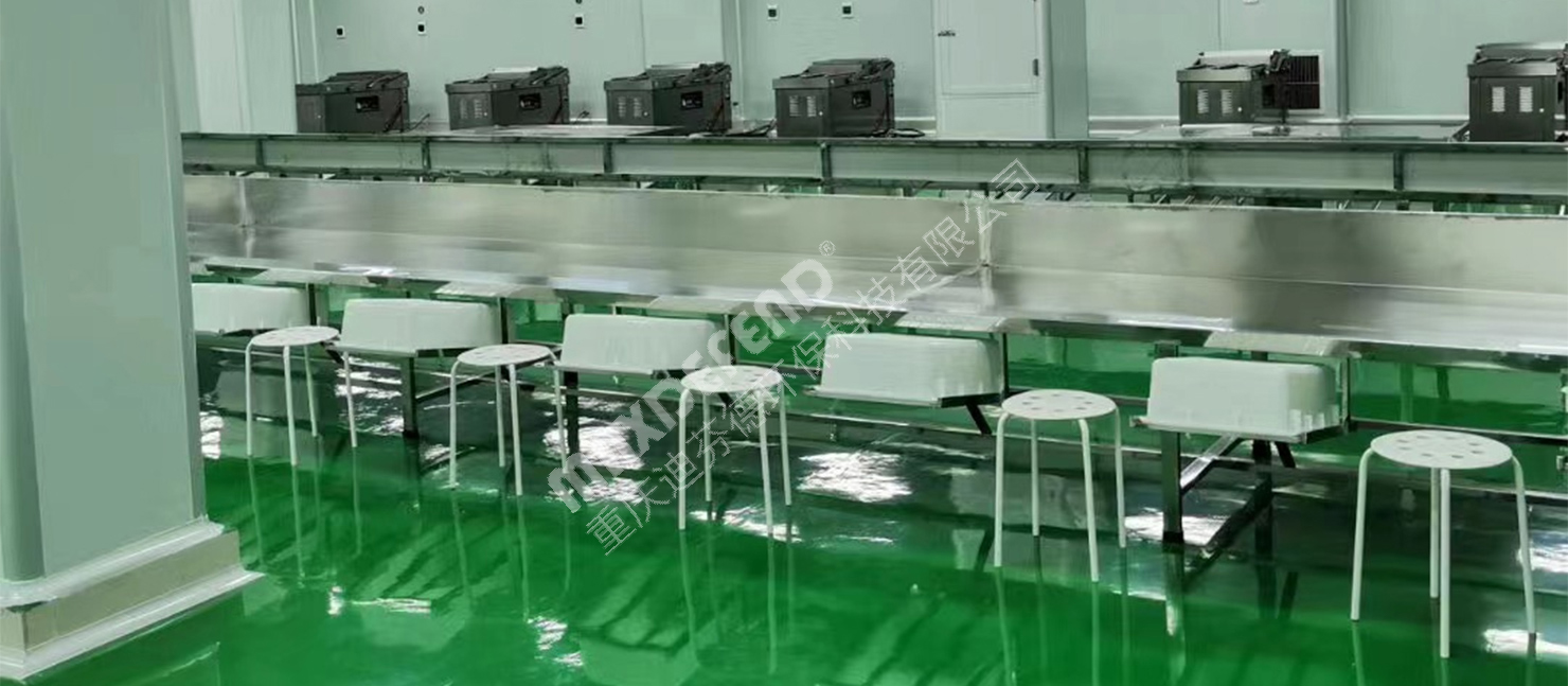 食品車間十萬級凈化彩鋼板安裝工程